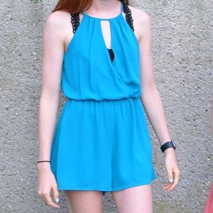 Blue Romper